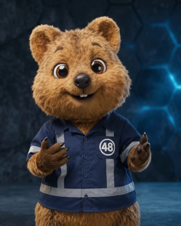 Sunny the quokka - the Overmind